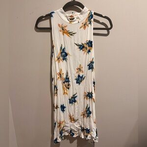 Darling Floral Sleeveless Mini Dress